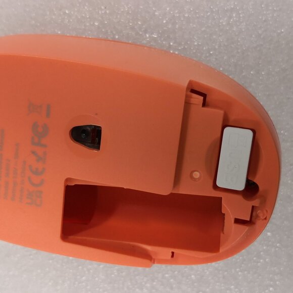 Seenda Wireless Mouse 2.4G/Noiseless Mouse w USB Receiver Portable Coral Orange - Picture 7 of 9